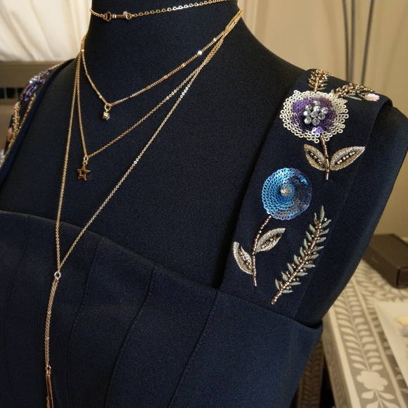 🔥LAST 1🔥NWT TED BAKER JANETA ELEGANT MIDI DRESS - Picture 11 of 14